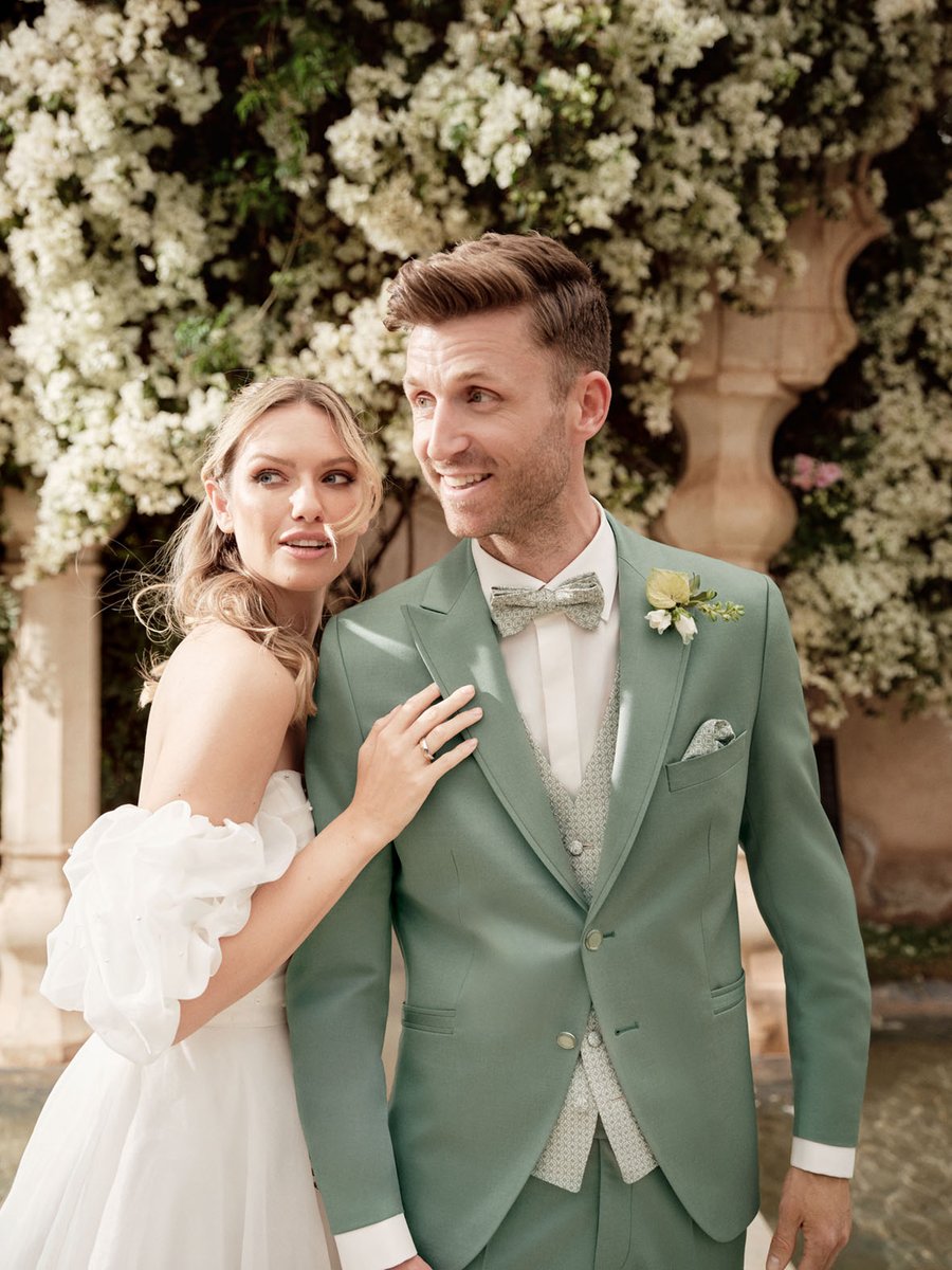 Trendfarbe Grün – Hochzeitsanzug für stilbewusste Bräutigame - Grün ist eine der Trendfarben für Hochzeitsanzüge 2026 😍

#wilvorst #hochzeitsanzug2026