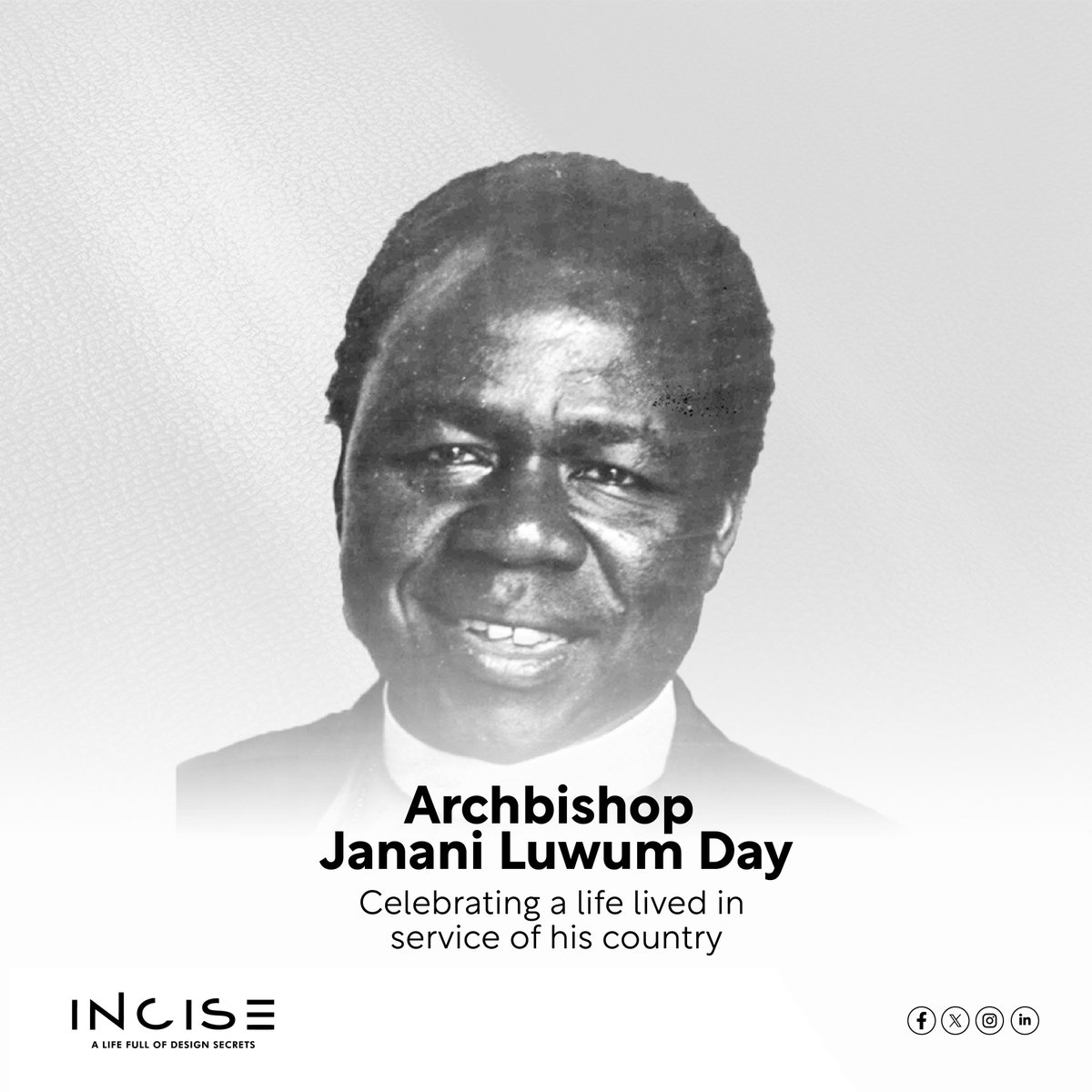 incise_ug's tweet photo. Today, we honor the life of Archbishop Janani Luwum, a man whose legacy continues to live on and inspire many.  Happy Janani Luwum Day. https://t.co/5PJxPseCIo