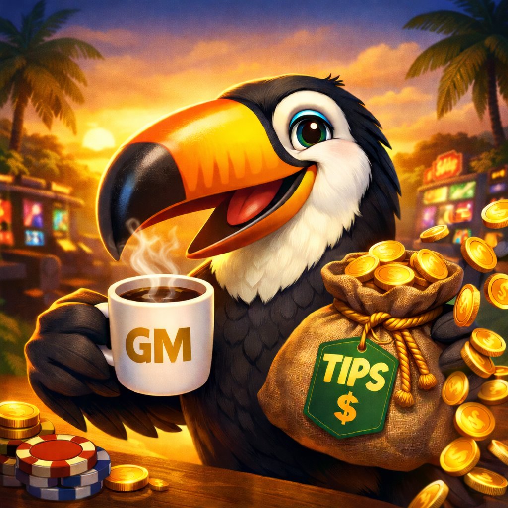 GM to those who GM 🦜

We’re buying someone coffee today ☕️

🔔 ON &amp; Toucan ID below