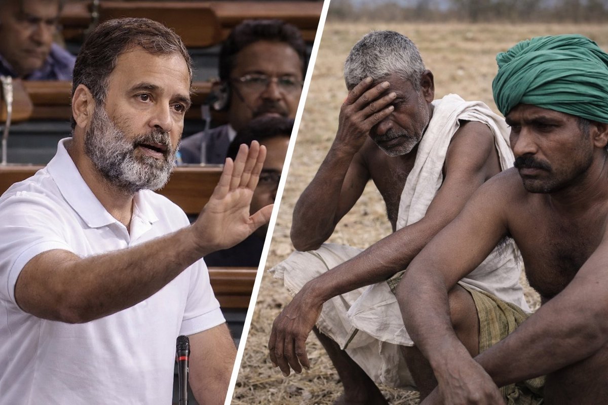 <a href="/ARanganathan72/">Anand Ranganathan</a> <a href="/RahulGandhi/">Rahul Gandhi</a> Rahul Gandhi screams “Modi” from every foreign podium, but can’t utter a word on 3,602 farmer suicides under Congress rule in Karnataka &amp; Telangana.
Selective outrage isn’t compassion—it’s fraud.
Fix your states first. Then preach.
#FarmersLivesMatter
#CongressExposed
