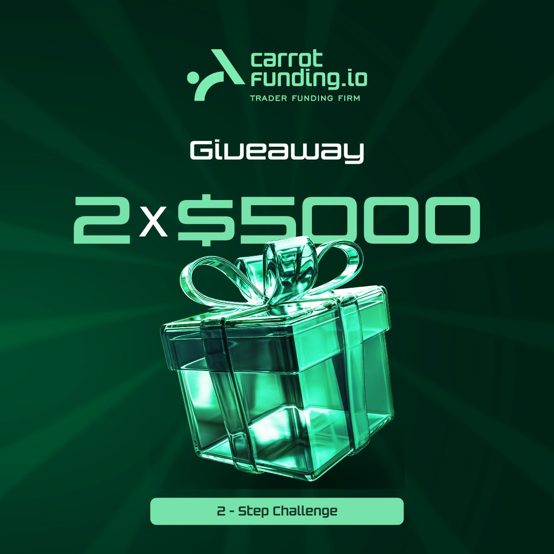 NAJIBABDUL02's tweet photo. 🔺 2 X 5K Giveaway Accounts🔺
Must Follow

@carrotfunding
@NAJIBABDUL02 

Also follow 
@atwofgo @jekzcharlez @ibnmuax_fx @Aeroonfx @armytrader365 @Pip_Vortex @Marwan_fx01 @Qcrypt0 @New_owner1 

Like&Retweet 
Tag 3 Traders not influencer 

Must register through my link
https://t.co/3672gpZjui
Nafson