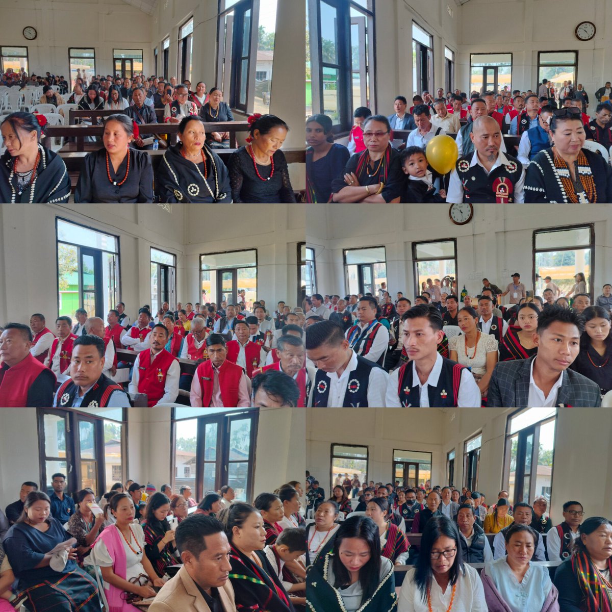Addressed the Golden Jubilee celebrations of Zhekishe Village and its Baptist Church, Niuland. The last 50 years have been arduous but rewarding as well - a journey marked by unity and progress. The most befitting way of honouring the founding fathers would be to tread the path