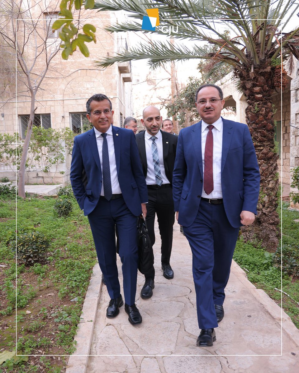 GJUniversity's tweet photo. Amman – The German Jordanian University (GJU), represented by its President, Professor Ala’aldeen Al-Halhouli, has signed a collaboration agreement with Power I.D. GmbH, a German company providing engineering-led solutions in battery reuse, energy storage, and mobile power. The agreement was signed on behalf of Power I.D. GmbH by its Managing Director, Naser Abu Daqqa, and aims to develop advanced applications based on spent electric vehicle batteries. The collaboration forms part of the university’s ongoing initiatives under the Circularity Hub (C-Hub), which serves as its dedicated platform for battery circularity research, training, and industry collaboration.

To read more, click the link
https://t.co/4N81uZzRC3

The Power of Partnership: GJU Going Global
#GJU #PowerOfPartnership #Education #Innovation #Global