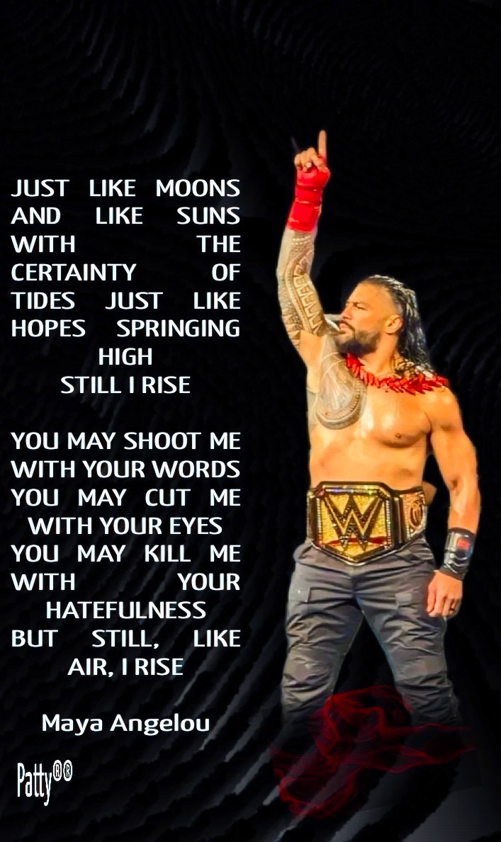 DerksenPatty's tweet image. Roman, you are an exceptional human being💯. You are a GIFT❣️
Goodnight ☺️. 
#RomanReigns
#Greatness
#Unparalleled
#Gift
@WWERomanReigns 
❤️☝️🤙💯