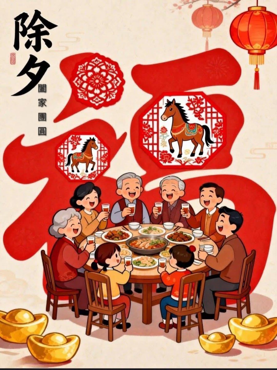 【懷念】除夕團圓吃年夜飯，台灣稱「圍爐 」🍱