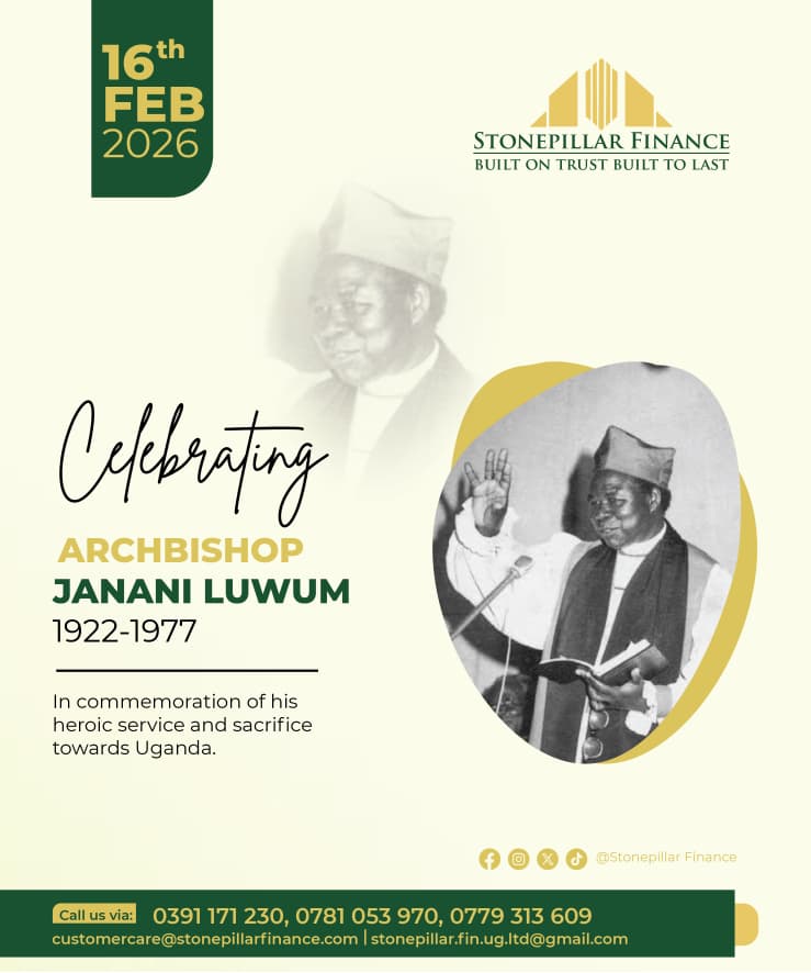 stonpillar's tweet photo. Honoring Janan Luwum’s legacy – courage, love &amp; service. Let’s keep his spirit alive in every dream we fund 💖 #JananLuwum #StonePillarFinance# https://t.co/jXsUDR0ir0