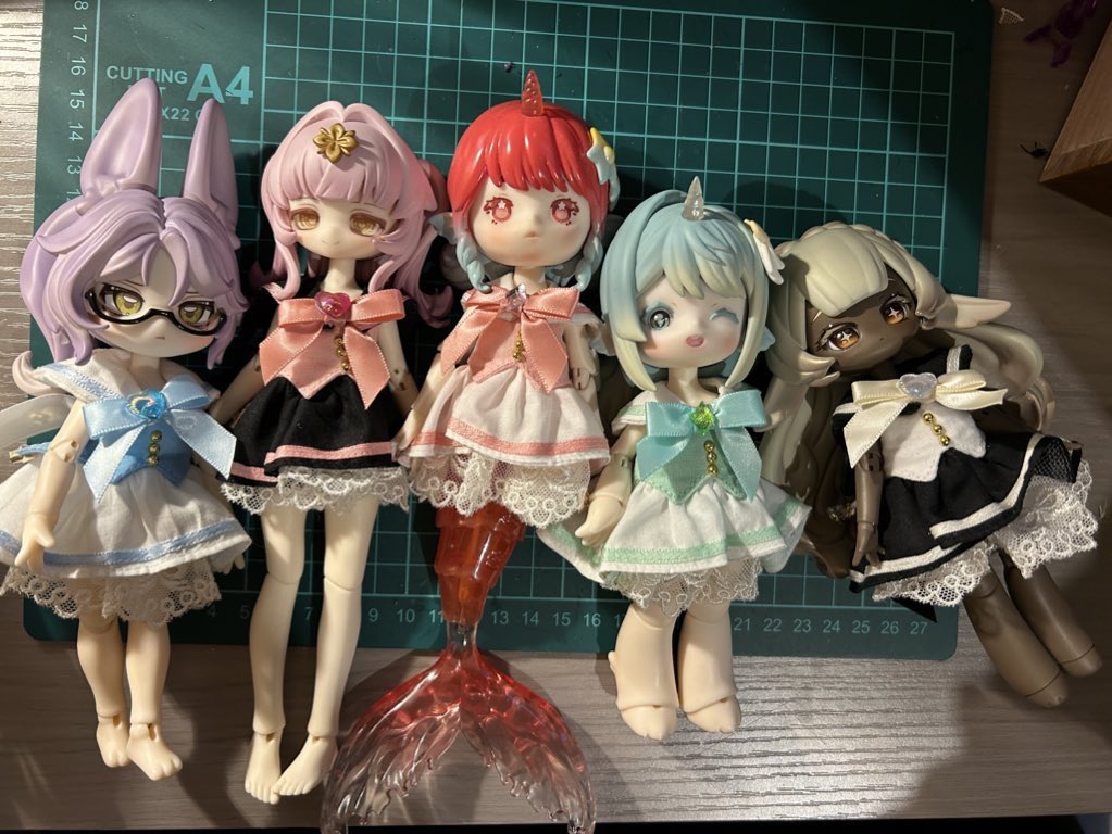 ◆今後の予定　2/16更新
最後のオーダー品作製中＆ﾈｺﾁｧﾝ入退院がありましたので２月のBOOTH追加は少ないです💦
時期は2/25前後を予定しておりますがﾈｺﾁｧﾝの体調により変動有
今月は魔法少女のみ、リクエスト数は全然満たせませんので来月も魔法少女作ります🙇‍♀️
#ジンジャー商会