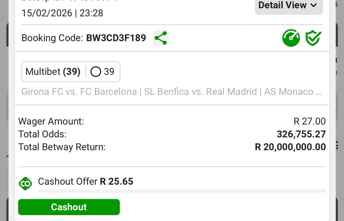 Boooom R20 million 💸😭😭😭😭👀👀

Code: BW3CD3F189

Let’s try again
