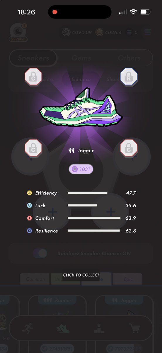 Nimeni3108's tweet image. Just enhanced what I believe is the FIRST ASICS Genesis on Solana in the entire STEPN ecosystem! 🚀👟🌈 
Who's jealous? 😎 #STEPN #Solana #ASICS #NFT #Web3 #MoveToEarn