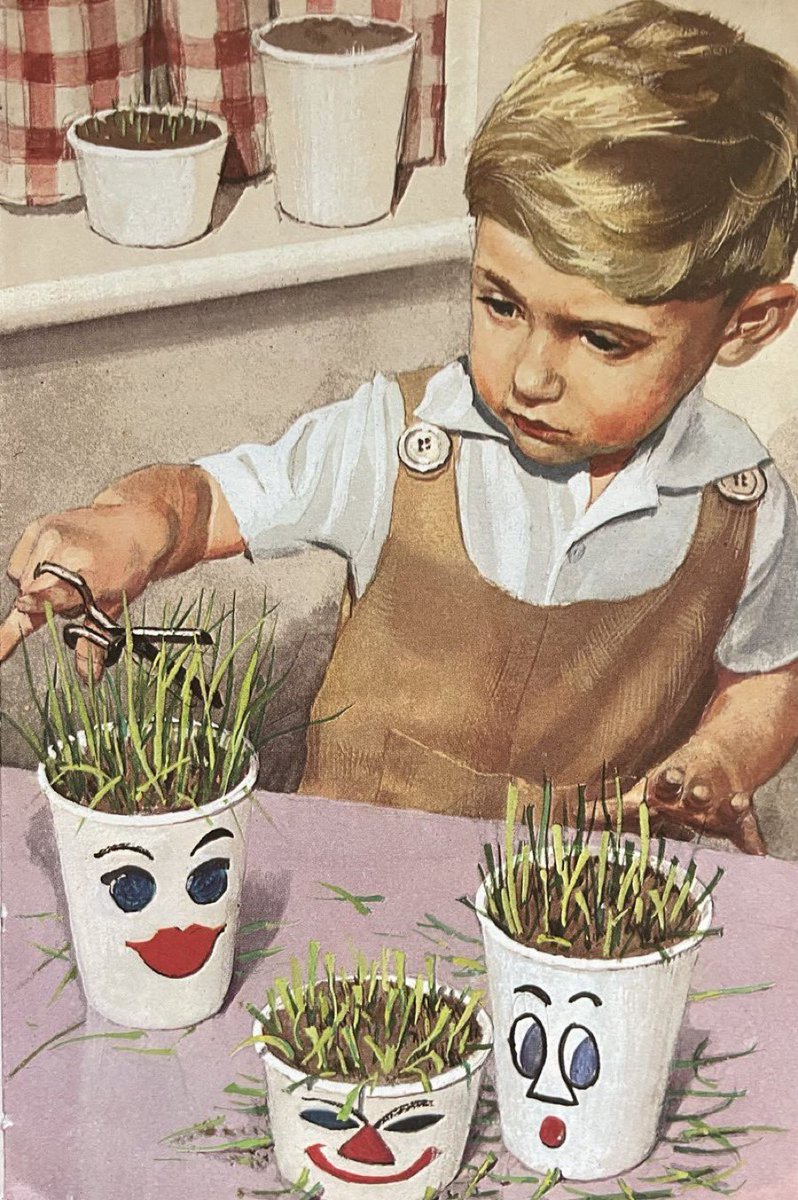 All ready for another week full of meaningful activity 

Artist: Harry Wingfield