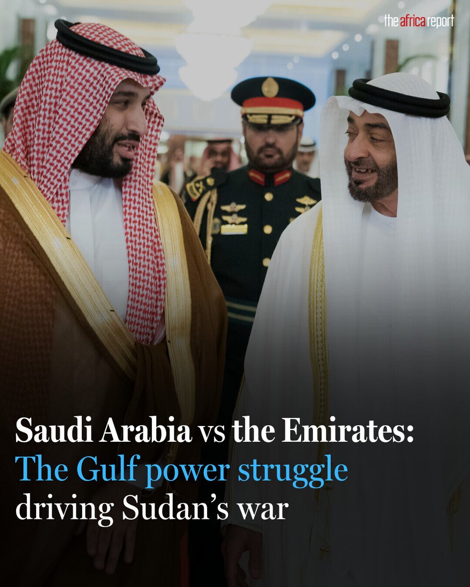 With one demanding institutional control and the other cultivating warlords, ➡️ l.theafricareport.com/J5K the rivalry between Riyadh and Abu Dhabi has turned the Horn of Africa into a high-stakes chessboard, writes Mourad R. Kamel.