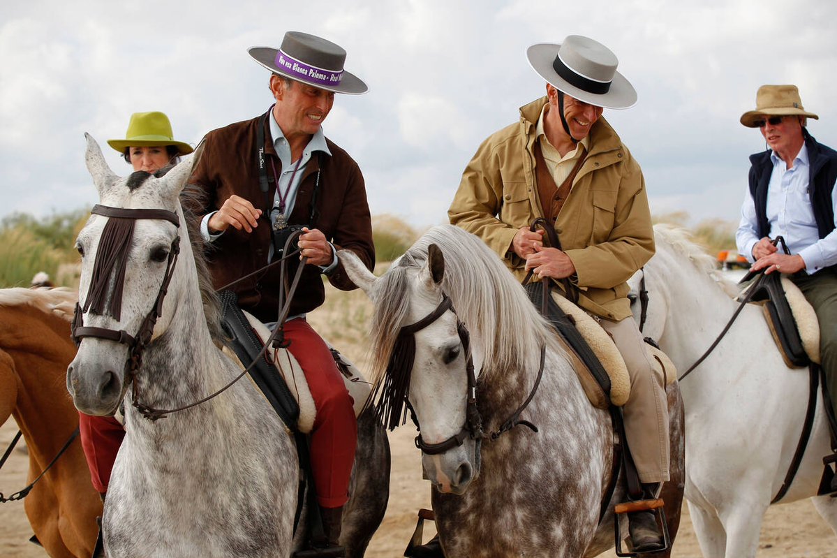 Vaqueros (Cowboys) in Andalusia Spain. <a href="/AOC/">Alexandria Ocasio-Cortez</a>