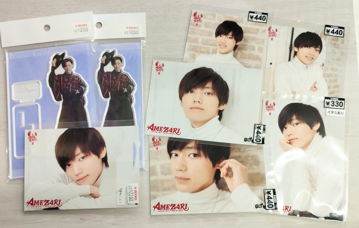 入荷情報】 安藤夢叶 さんの アクリルスタンドとブロマイドが 入荷しま