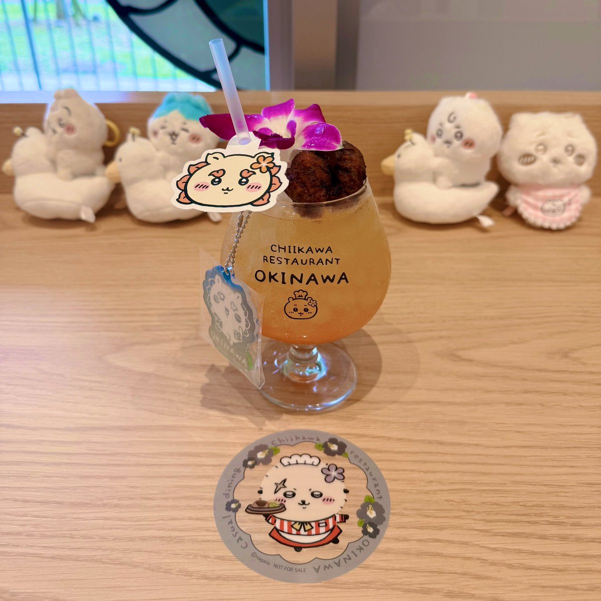 念願のちいかわレストラン
沖縄に到着ദ്ദി＞ᴗ＜)🎀✧

か、可愛すぎる😭🤍

お仕事がんばっている
ちいちゃんにたっぷり
栄養注入しましたꉂ🤭ｸｽ

偶然ちいおきさんに
お会いできました👏🏻🤍
お写真ありがとうです🤍

金曜日また会いに行くからね🫰🏻🤍