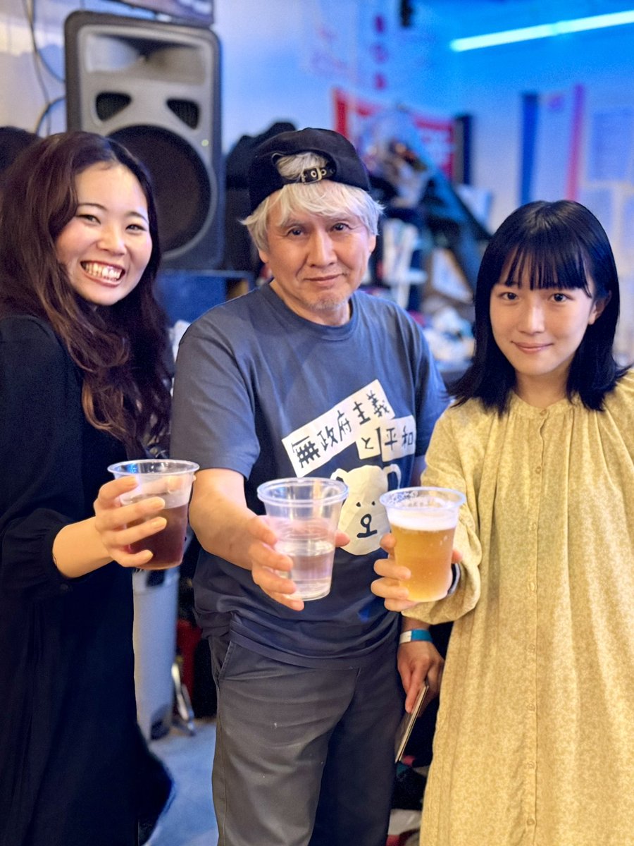 DJは6~70年代のフォーク特集。ちびっ子とも仲良くなった。そして久々に
