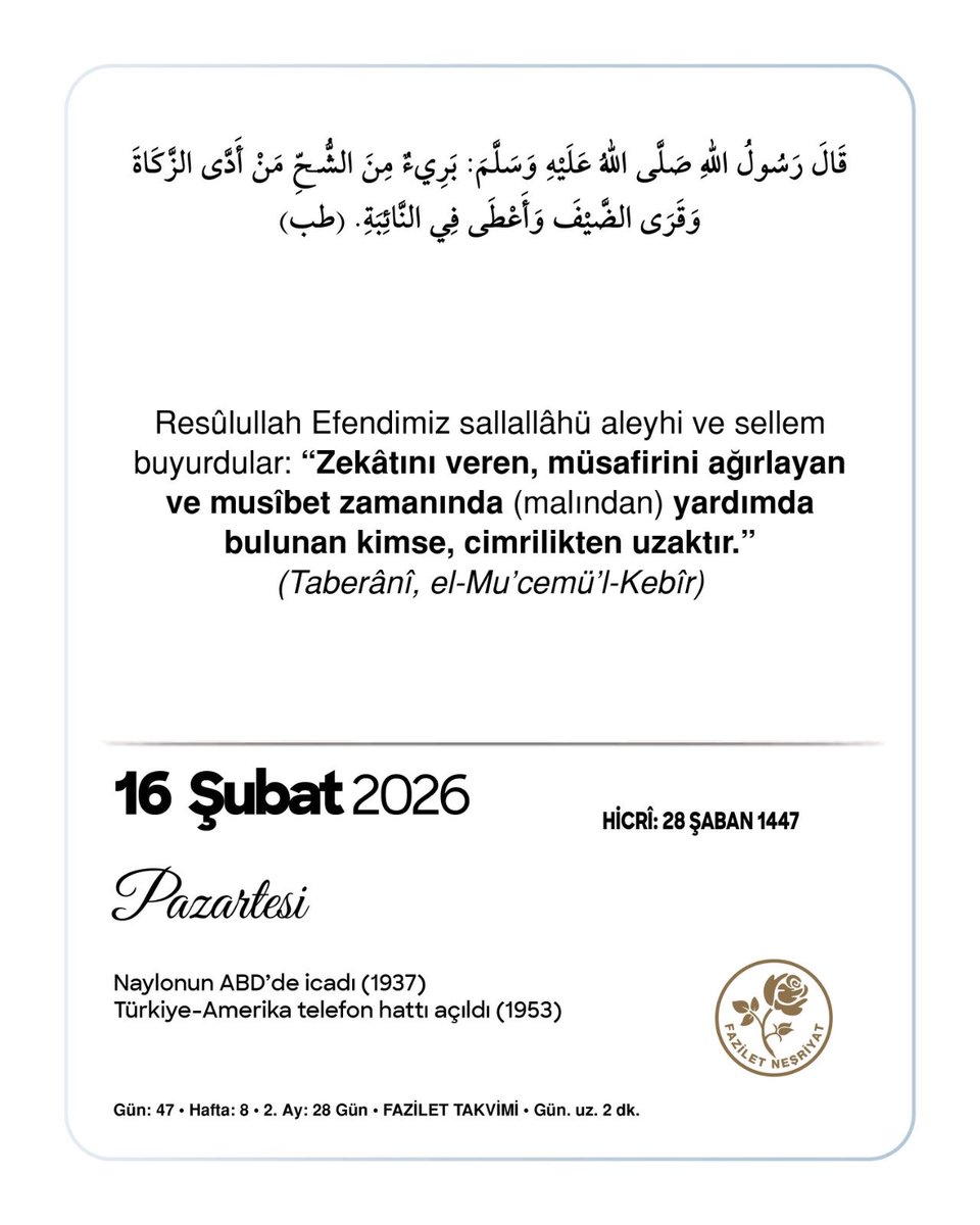 fazilet_takvim's tweet photo. https://t.co/kHIzhD1U0R