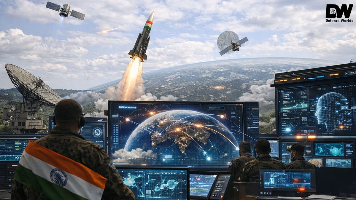 AsianDNews's tweet photo. 🇮🇳 How India Counters Space Missile Threats 🚀
From ASAT tech to early warning satellites &amp; AI command centres — India is building a resilient space defence network to secure the nation in the age of space warfare.
🔗 https://t.co/dPfQv26T95
#India #SpaceDefense #MissileShield https://t.co/9GbsY0FEcf