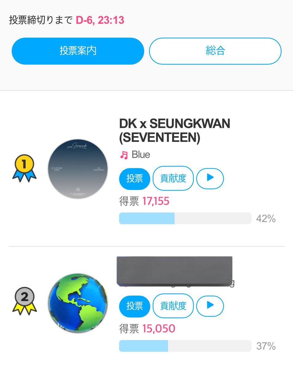 📢【FAN N STAR】 🗳Weekly Music 📅2/16(月)正午～2/23(月)正午まで