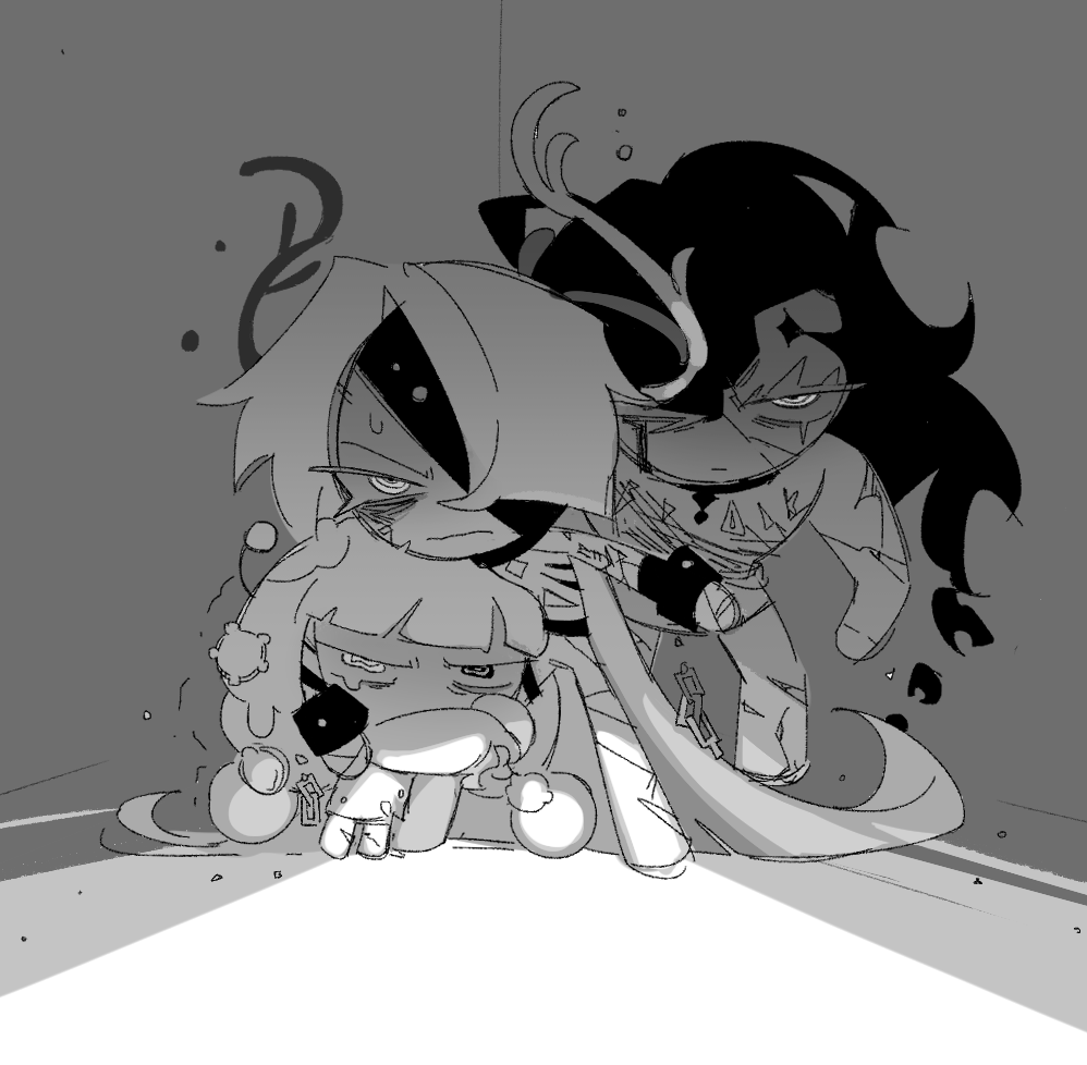 incognito2__'s tweet photo. 도우조랑 천나바궁 if  
#cookierunkingdom https://t.co/cI6F5JNZou