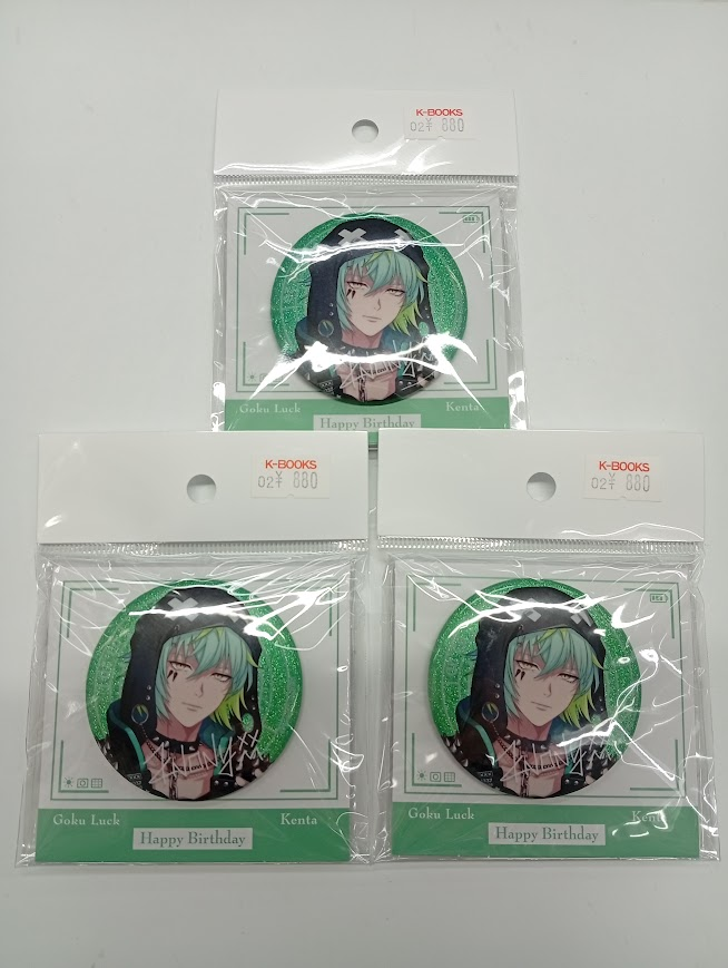 入荷情報】 Paradox Live BIRTHDAY GOODS 2025 グリッター缶バッジ