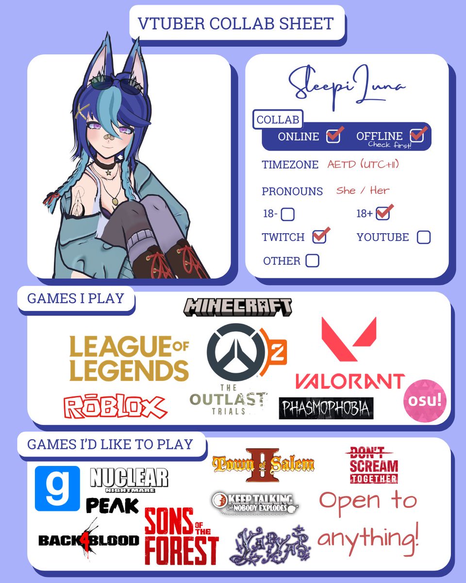 Luna 🦊 Vtuber 💤🌙 🔜 PAX Aus tweet media