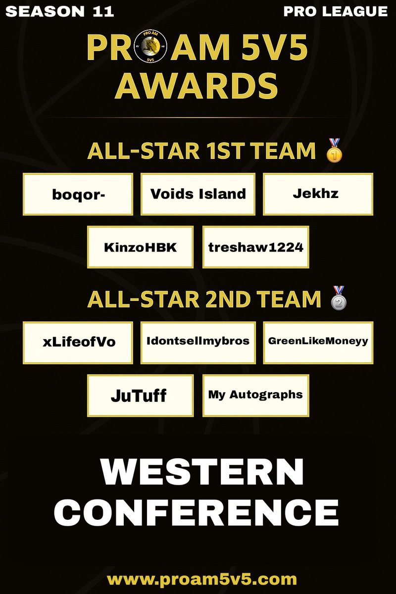 PRO AM 5V5 tweet media