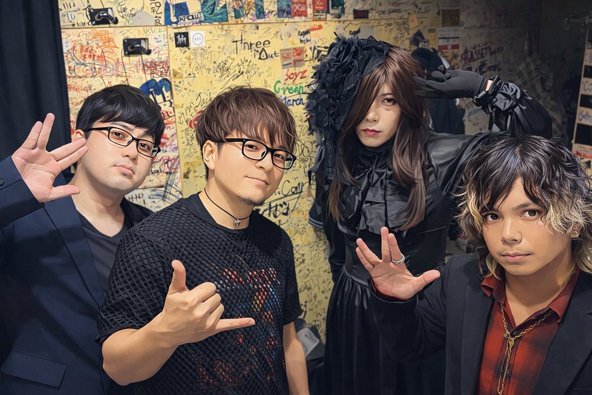 die0728's tweet image. 2/15周南riseビジュアルロックNightありがとうございました✨
１年ぶりのV系ファッションでLUNA SEAやりました🎸

とりあえずライブ2DAYSおつかれ俺☺️