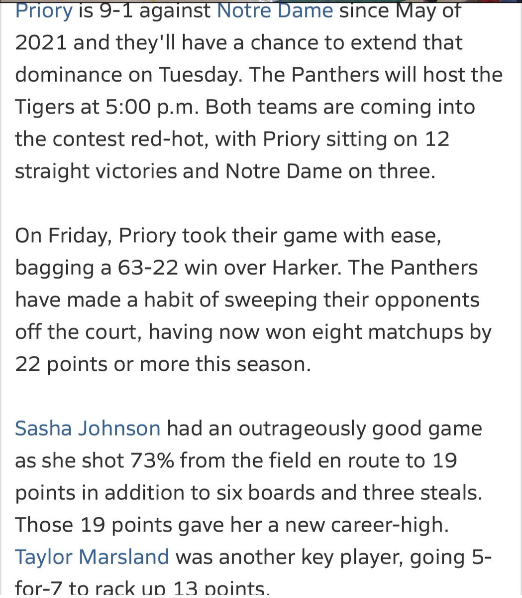 TayMars27's tweet photo. MaxPreps News - Priory vs Harker (2/13/2026) #basketball #highschoolbasketball #gamereport #taylormarsland
https://t.co/fMT8QSouR7 https://t.co/4HCHC1ZzwR