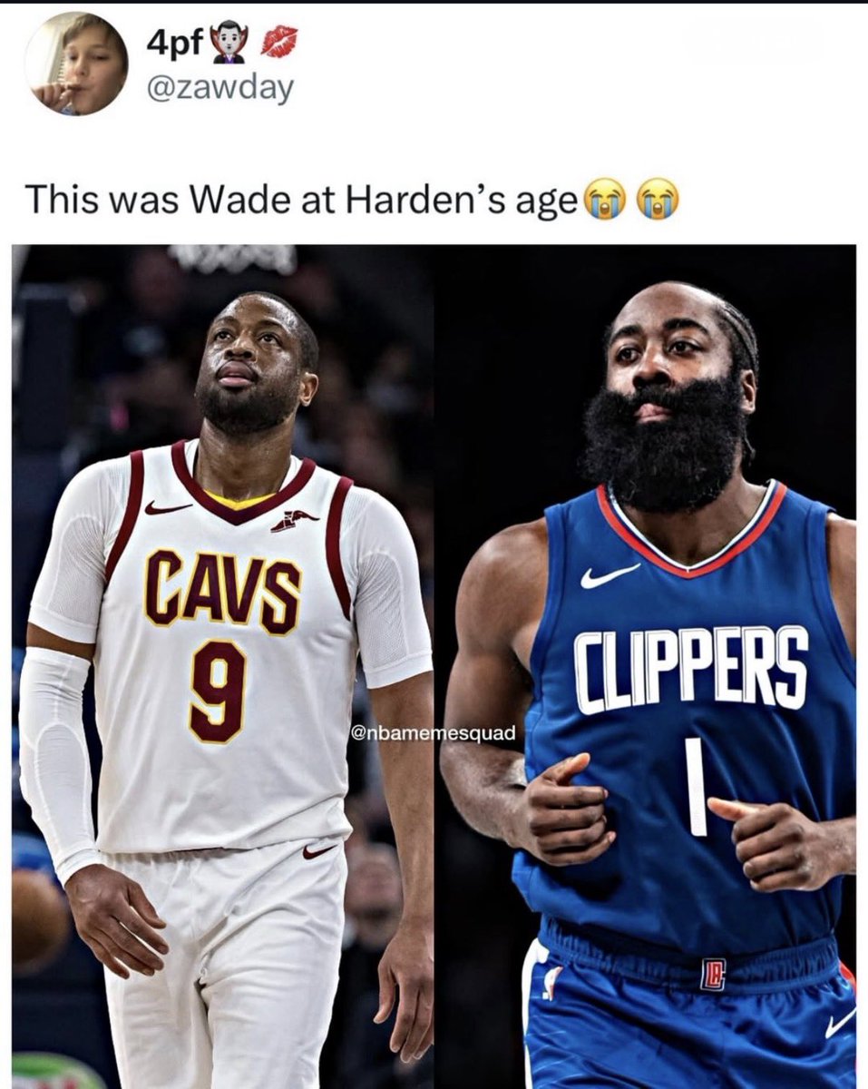 _pdoc5's tweet photo. Genuinely got me mad. Not enough I can say in a tweet but when u dude that’s game plays off athleticism isn’t as good when he’s older, no shit? Dwade at 31 was winning chips as a 1B if not a 1A for entire series. They’re not the same. https://t.co/gZmYJuKhcs