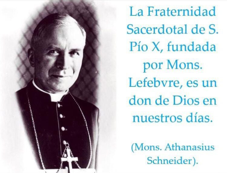 <a href="/PJavierOR/">Padre Javier Olivera Ravasi</a> <a href="/PadreFedericoSE/">Padre Federico</a> Qué bueno que la FSSPX siga creciendo ⚔️ 
Y ya se vienen las nuevas consagraciones episcopales 🙌😊

Gracias, Señor, porque no abandonas a quienes tratan de serte fieles 🙏
Gracias Monseñor Marcel Lefebvre, por defender la Tradición y la Santa Misa de siempre. 

¡Viva Cristo Rey!