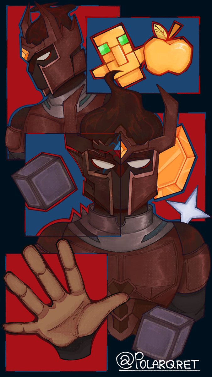 When el humo se convierte en vapor

-------
#farfadox #farfadoxfanart

(Agradezco a @/Norkdrf porque me invento el gran hc de que Farfa tiene diferentes armaduras porque en cada dibujo los hago diferente ✋🤚)