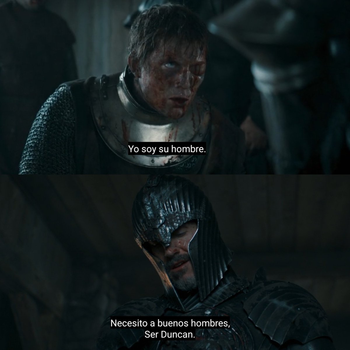 Me duele, me quema, me lastima.

#AKnightOfTheSevenKingdoms