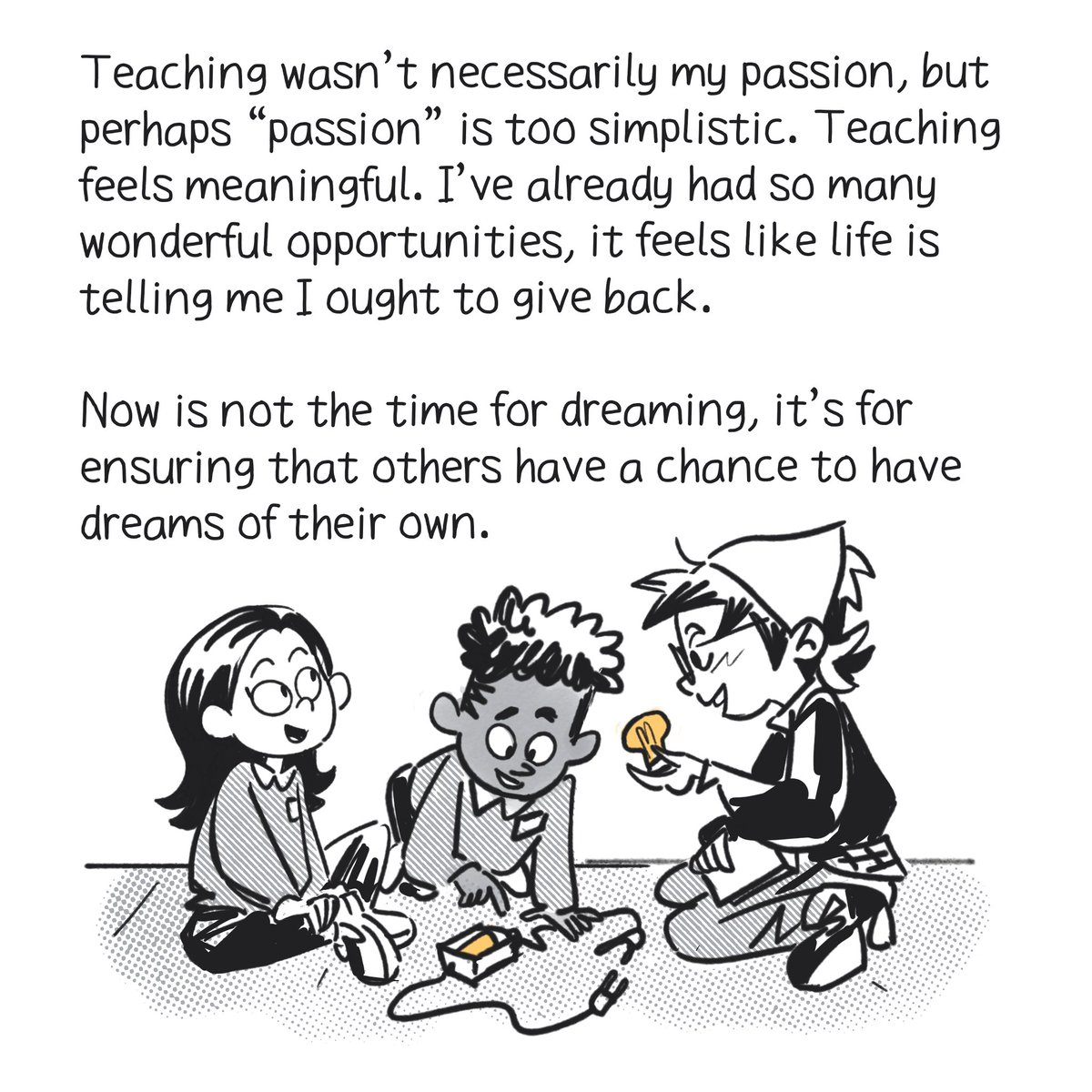 kallenchi's tweet photo. Thoughts and affirmations to myself as begin my Master’s in Education. https://t.co/NYTOr6114w