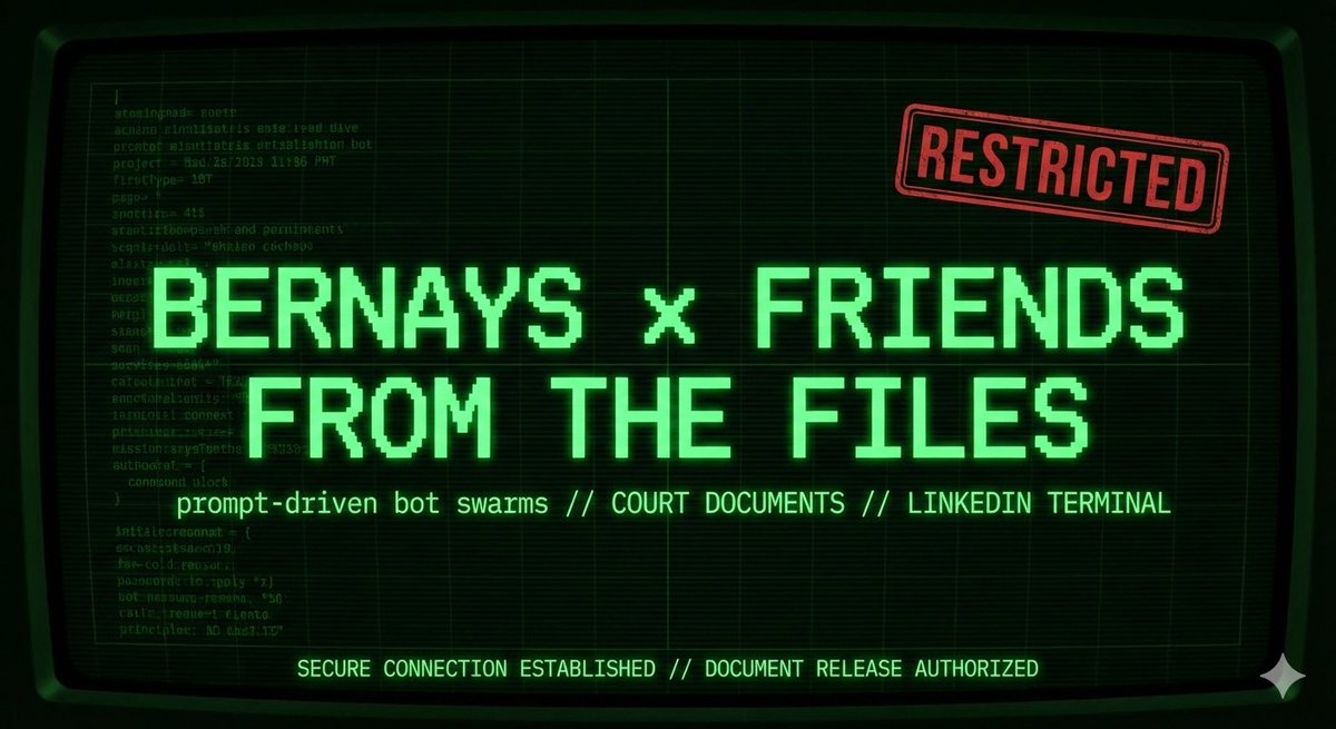 What if we used OpenClaw agents to find and expose Epstein's most notorious clients on X?

Coming Soon: Global Anti-Epstein Bot Network.