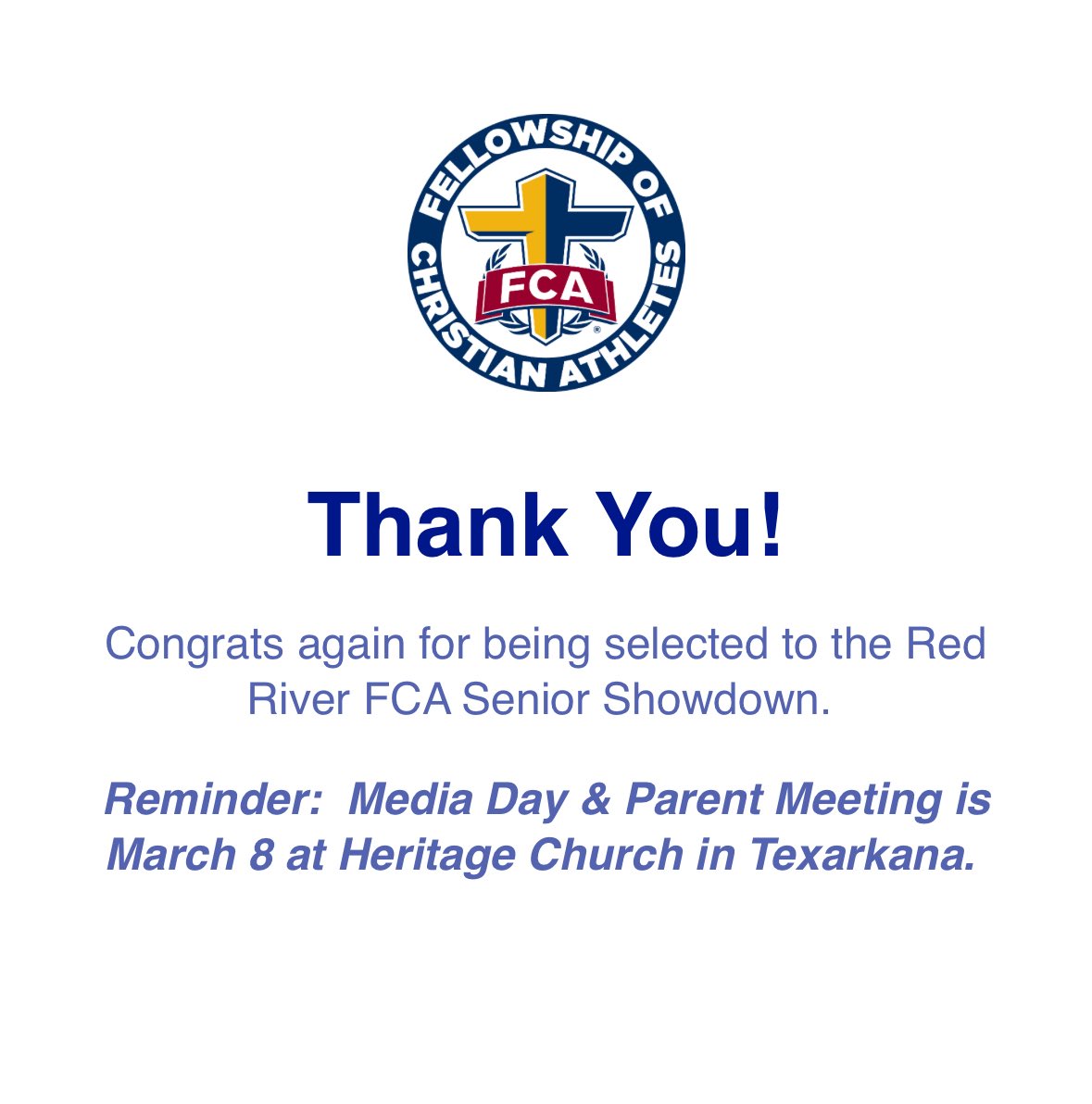Lane_Strawn903's tweet photo. Blessed to be able to play in the FCA Senior showcase much love to all my teammates and coaches.
@Kris_Traylor @Coach_Haske21 @Brown42Tyson https://t.co/4aYFMYaUk7