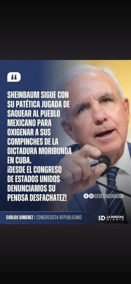 🙏 MEXICANOS YA TOMEN UNA DECISIÓN SI NO QUIEREN UNA DICTADURA, NO APOYEN A NARCO MORENA YA DESTRUYÓ A 🇲🇽 AYUDA, AL SOCIALISMO Y AL COMUNISMO LE MANDA 🍱 , 💴 , ⛽️ A CUBA , A DÍAZ-CANEL, EL PRESI ÉL COME CON CAVIAR Y EL PUEBLO MURIÉNDOSE DE HAMBRE. Q POCA MADRE. SÍGANME, LO SIGO