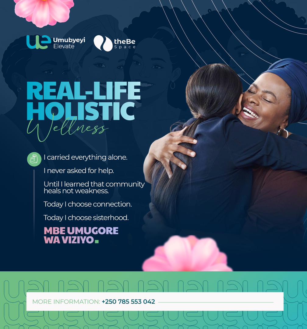 umubyeyi_rw's tweet photo. From carrying it all to sharing the journey. 
From silence to the healing power of sisterhood.

Today, we choose connection.
Today, we choose each other.

MBE UMUGORE WA VIZIYO
#mbeumugorewaviziyo #umubyeyielevate #thebespace #Sisterhood #CommunityHealing #HolisticWellness https://t.co/heRZMCr5F9