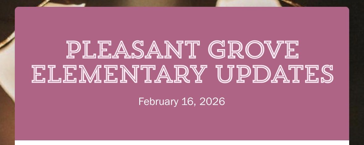 Pleasant Grove Elementary School tweet media