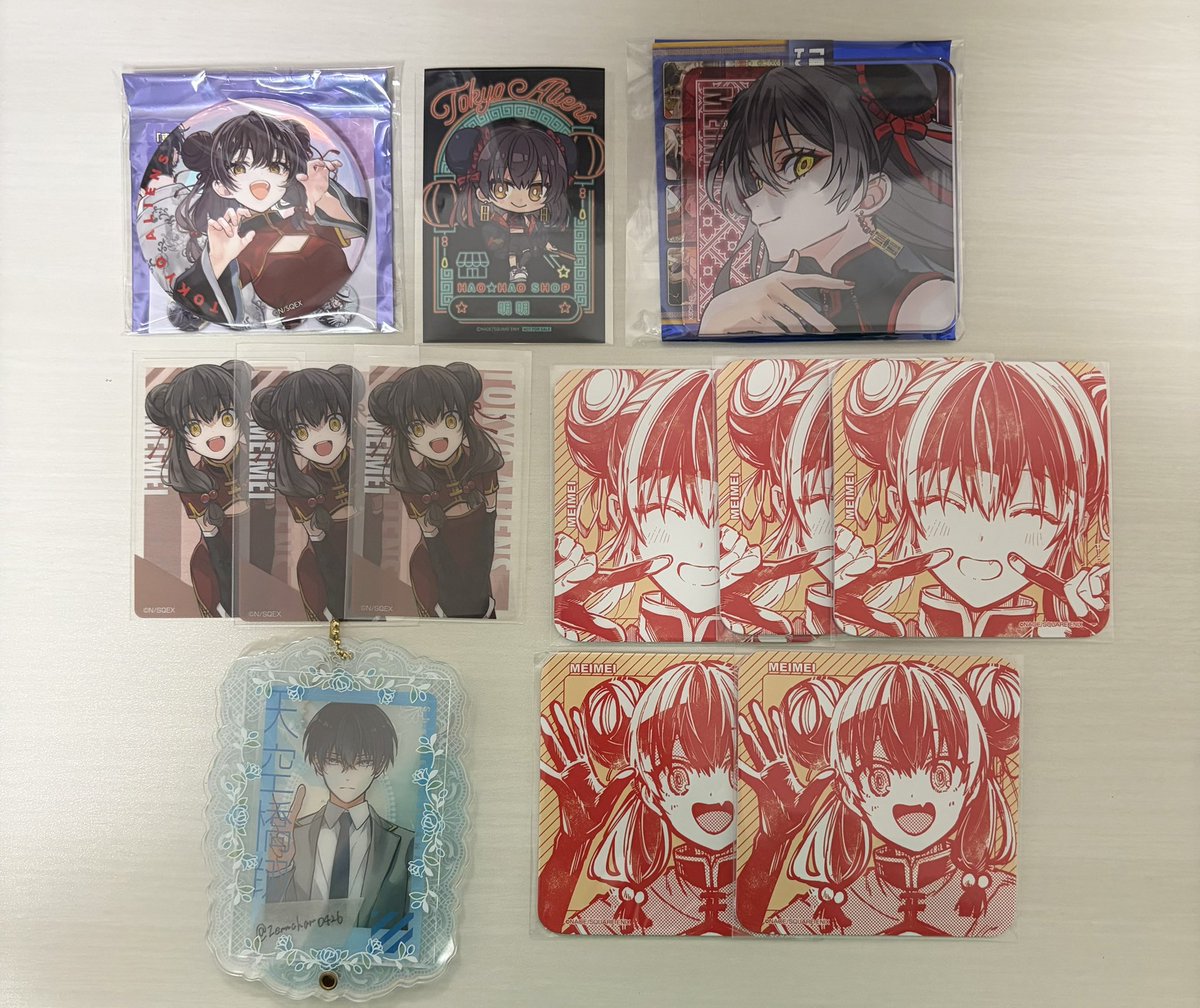 東京エイリアンズ 東エリ オーロラ缶バッジ アクリルコースター クリア