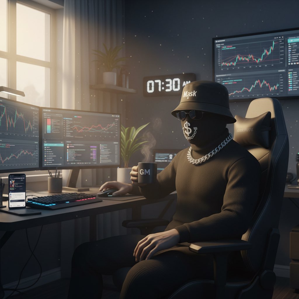 Creativity_Mask's tweet image. GM