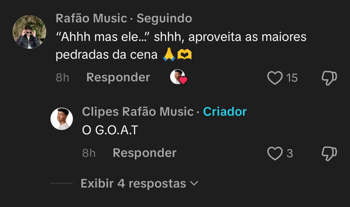 idaí que ele cometeu um CRIME né? isso foi praticamente um ''abafa o caso e ouve as músicas'' brutal.

esse cara é bizarro