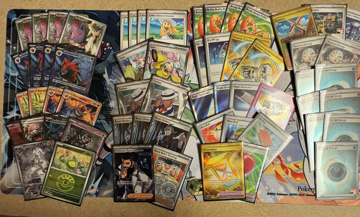 ddari0s's tweet photo. Couldn’t win out but got top 4 in my first cup of the year. With this I’m a zoro truther again thanks to @LiamHalliburton 

(Yes Ik I’m missing full arts😭) https://t.co/JSfwQlluKI