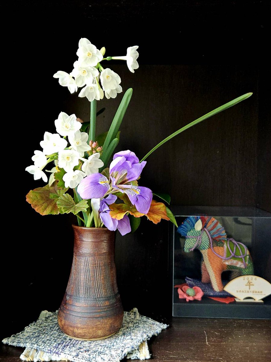 abechan1959's tweet photo. 今週のお花👍
今週は寒の戻り？
2月も半分過ぎましたねぇ https://t.co/h9nIfkAPzU
