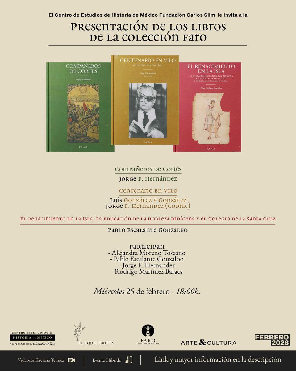 <a href="/Clionautica/">🇲🇽🇩🇪Arno🇺🇦🇮🇱</a> Por si aún te interesa conseguir el libro sobre don Luis... y otros más de la colección #FARO.