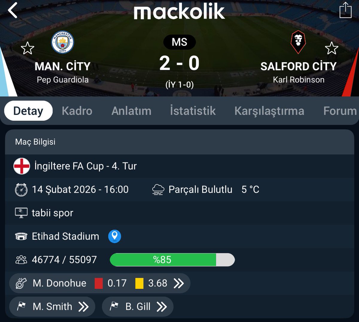 guclu zayifin sahasina gider