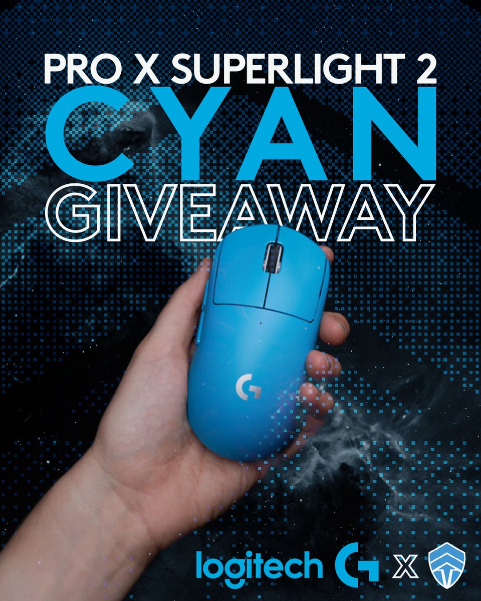 Thanks to Logitech G we're giving away the rarest mouse in the region!

Never released in ANZ, win the Superlight 2 Cyan here 👇

HOW TO ENTER:
❤️ Like this post
🔁 Retweet this post
👥 Follow <a href="/ChiefsESC/">The Chiefs</a> &amp; <a href="/LogitechG_ANZ/">Logitech G ANZ</a>

#WeAreChiefs🛡️ | #CHFWIN🛡️| #Giveaway