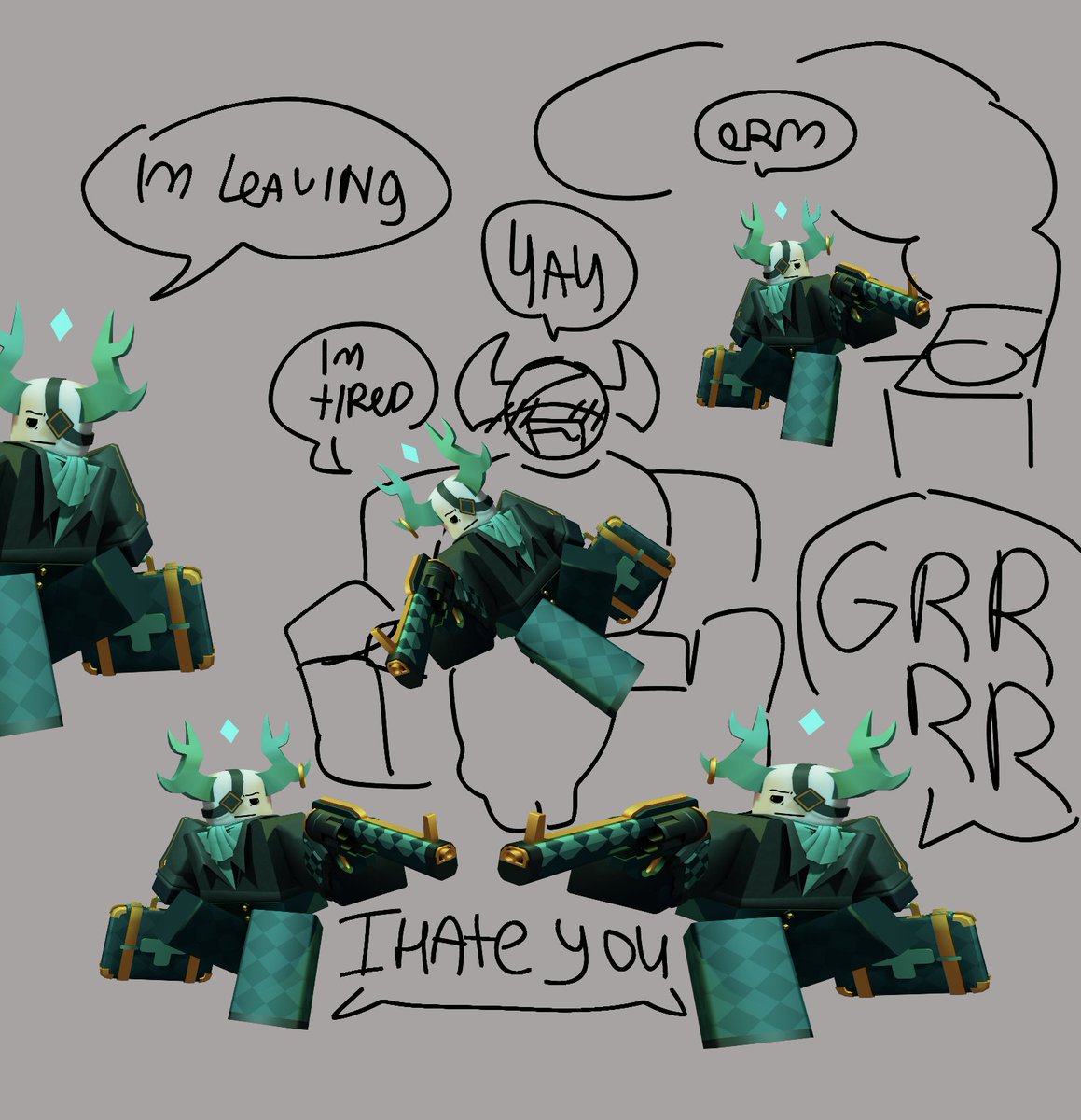 EVIL Chalk tweet media