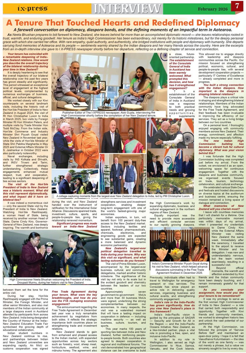 India in New Zealand tweet media