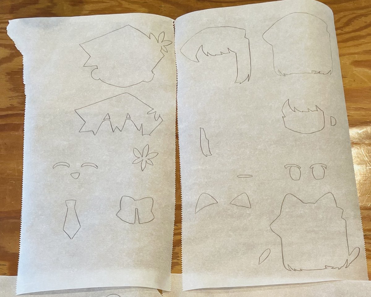 パーツ分け（切る前）のだけ載せとく