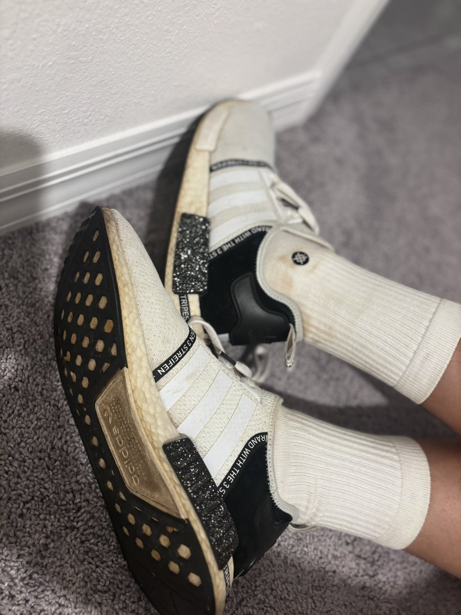 Any closer and you could pull these adidas off for me &amp; inhale deep